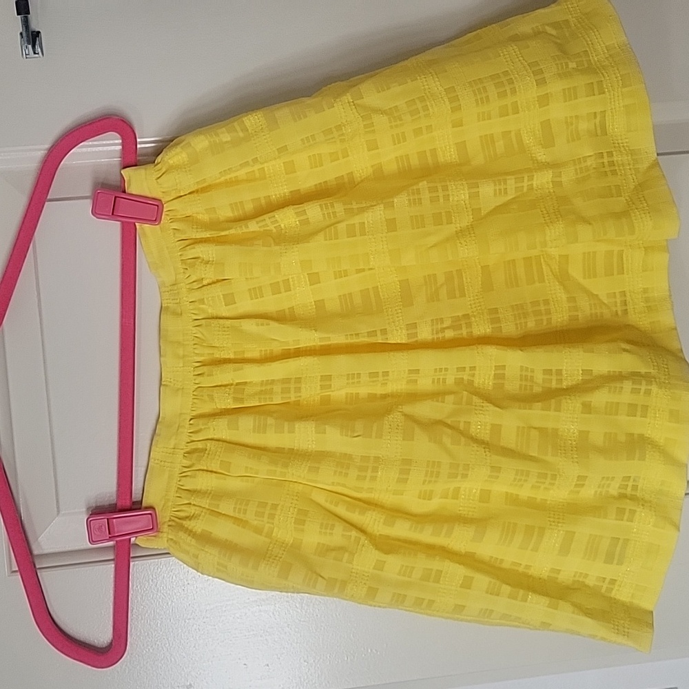 Yellow skirt